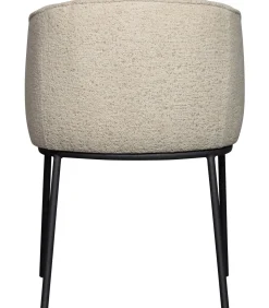 Leon Eetkamerstoelen - Bouclé - Naturel - Set van 6