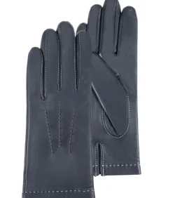 Leren dameshandschoenen 3-stick Denim