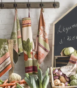 Légumes d'Hiver - Tafellinnen Theedoek