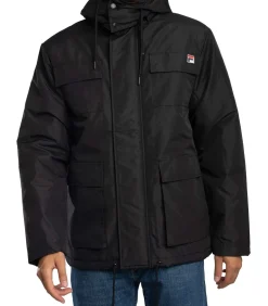 Liam Cargo Pockets Gewatteerde Jas