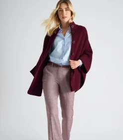 Lichtblauwe bloes in katoen met stretch