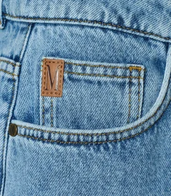 Lienna Broek Denim Blauw