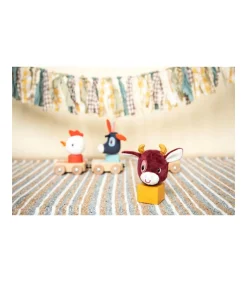 Lilliputiens Houten Autoslinger - Boerderij