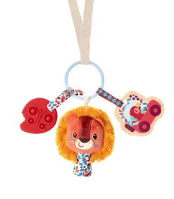 Lilliputiens speelgoed sleutelbos Jack op Safari - kleurrijk ontdekkingsspeelgoed voor baby's