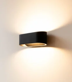 Lily - Wandlamp - Zwart