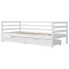 Lit banquette pour enfant 190x90cm avec tiroirs JULES