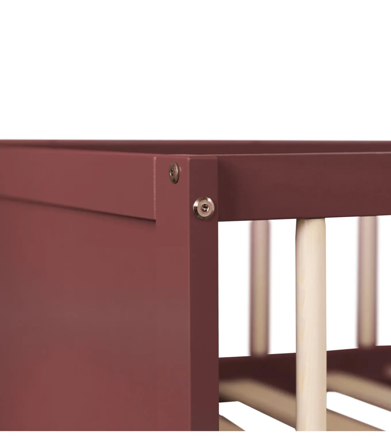 Lit pour enfant 190x90cm terracotta ADAM