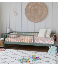 Lit pour enfant 190x90cm vert ADAM