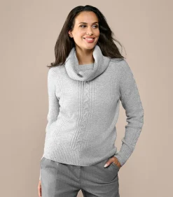 Liv Lurex Trui Grijs / Zilver