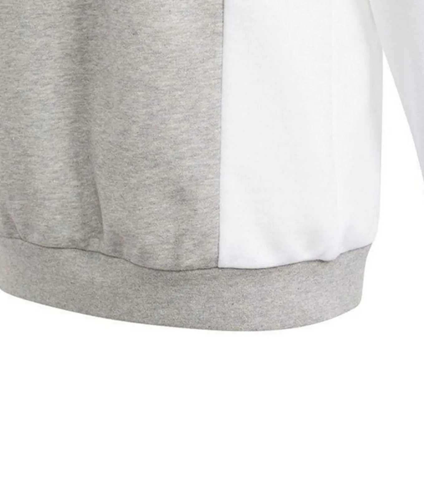 LOGO - Trui met kap - Wit