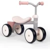 Loopfiets Rookie roze - loopfiets voor peuters en kleuters roze/grijs