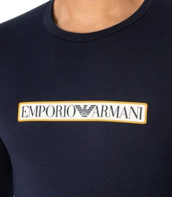 Lounge Box-Logo Met Lange Mouwen T-Shirt