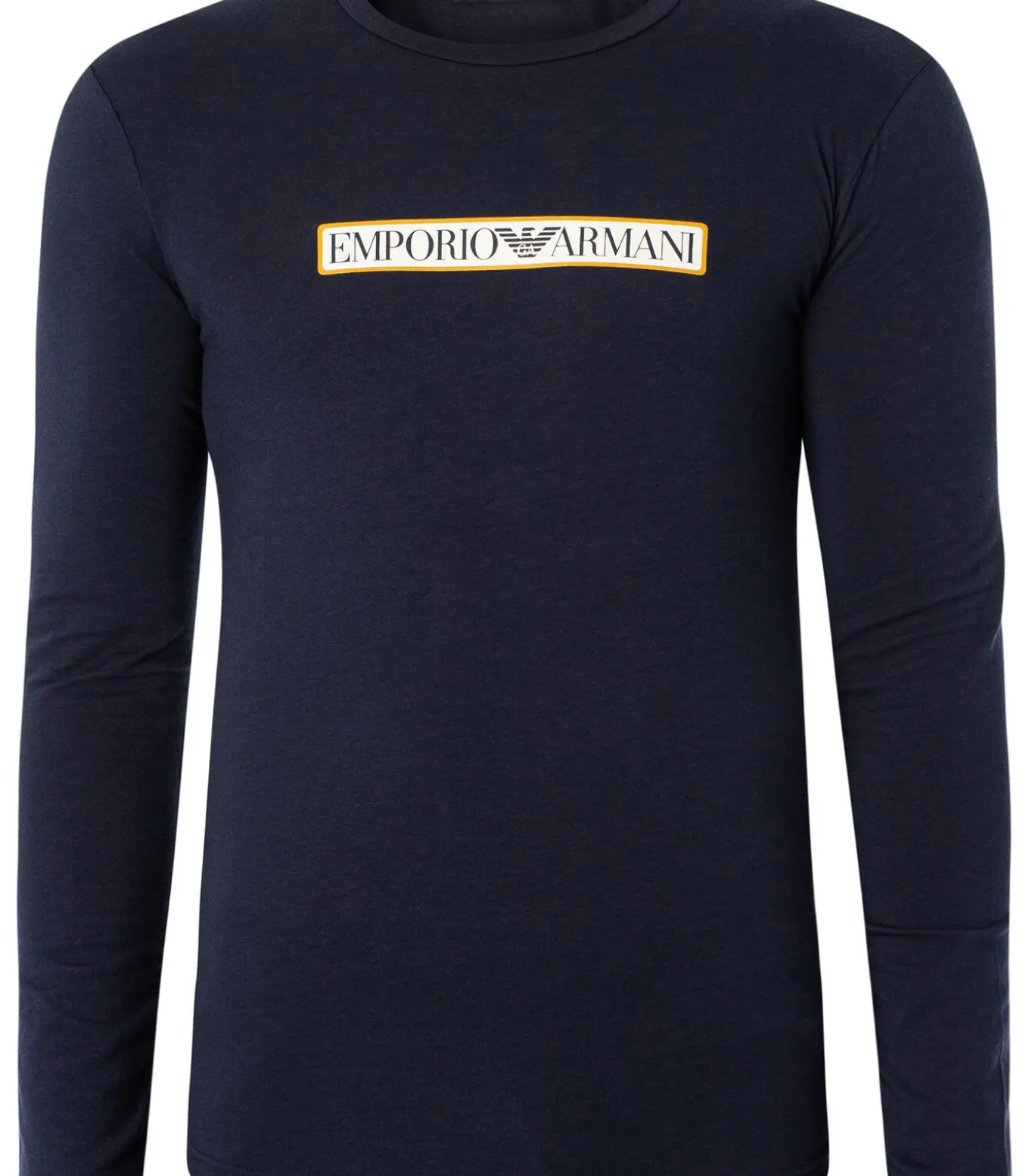 Lounge Box-Logo Met Lange Mouwen T-Shirt