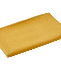 LOUXOR Curry - Laken linnen Stonewashed