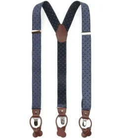 Luxe Bretels Denim Stippen