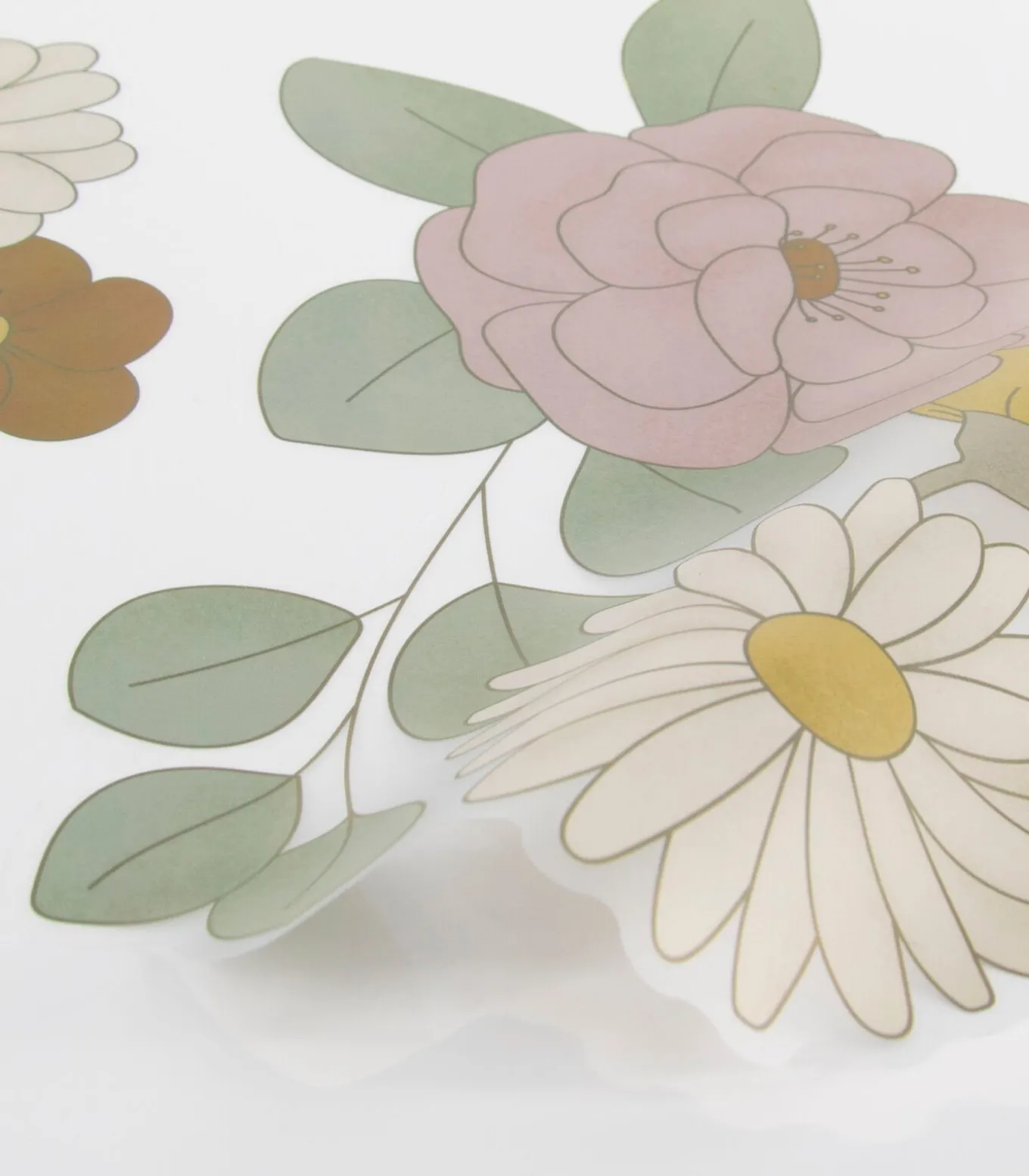 Luxe Muurstickers Vintage Little Flowers