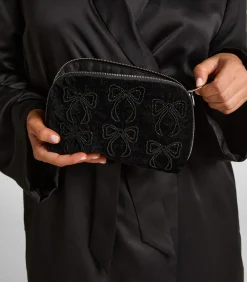 Make-up tas met strikjes