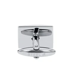 Manchetknoop voor mannen, roestvrij staal