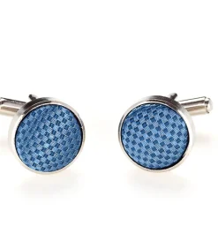 Manchetknopen zijde jeans