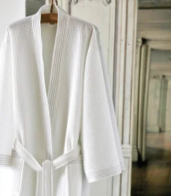 MANOIR Blanc - Badjas unisex katoen