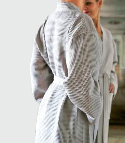 MANOIR Perle - Badjas unisex katoen