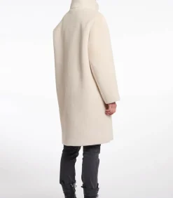 Mantel van imitatiebont met hoge kraag Berk 42