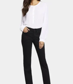 Marilyn Straight Jeans Zwart Waist-Match™ Denim