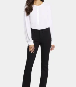 Marilyn Straight Jeans Zwart Waist-Match™ Denim