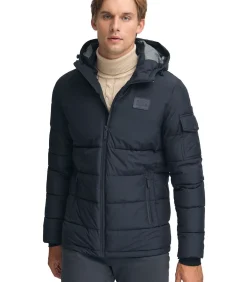 Marineblauwe jas Val Thorens met Polo Club-logo