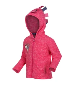 MARL - Hoodie Met Volledige Ritssluiting - Fuchsia