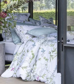 Matin - Laken in katoen satijn met print