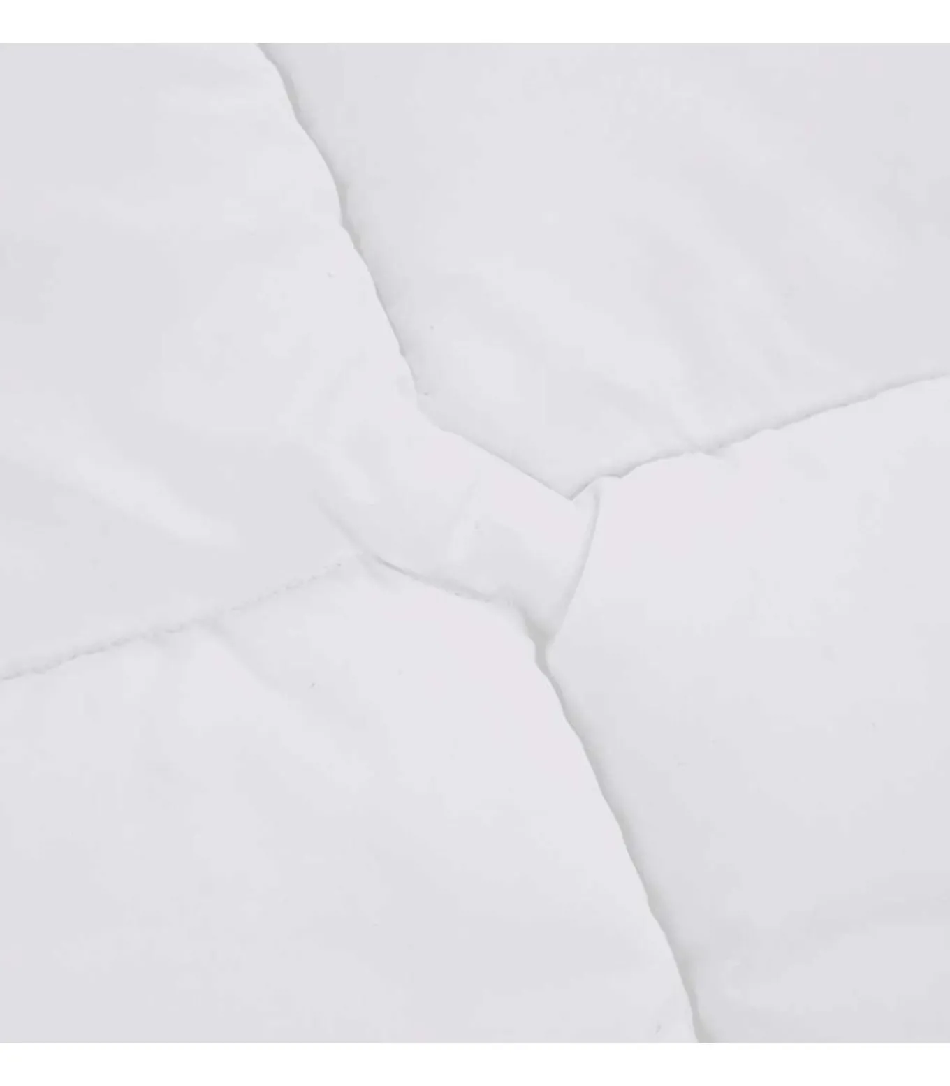 Matrasbeschermer 160x200 cm wit