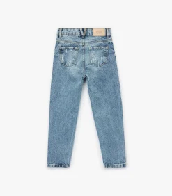 Meisjes Spijkerbroeken Normale Taille Mom Fit