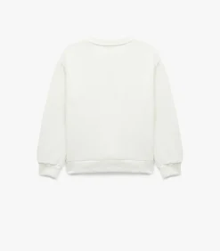 Meisjes Sweatshirt Ronde Hals Lange Mouwen Hartmotief