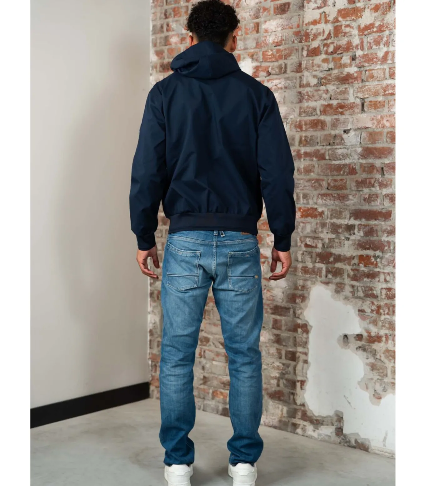 Meldon liteshell jacket - navy