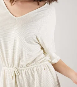 MELIA - Melia jumpsuit met elastische taille