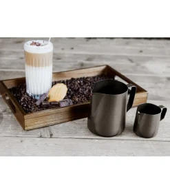 Melkopschuimkan - Zwart - 600 ml