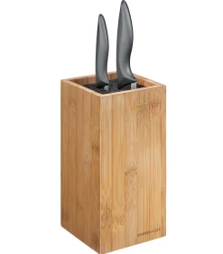 Messenblok - voor 5 tot 6 messen - Bamboe