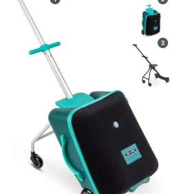 Micro bagage ride-on koffer Eazy Forest Green kinder reiskoffer