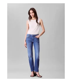Mid Rise Slim Indigo