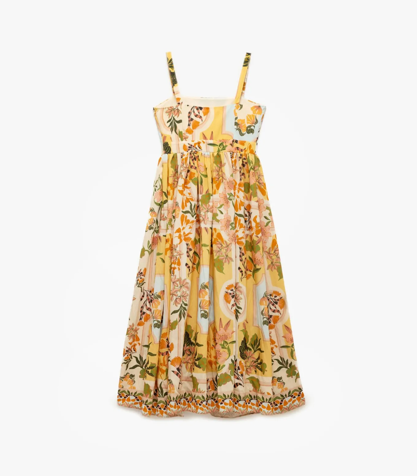 Midi-jurk Vrouwen Bloemenprint Zomer