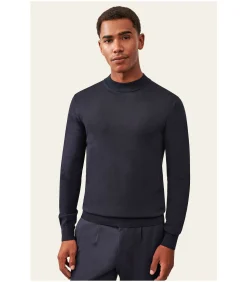 Milacio Turtle Neck Navy