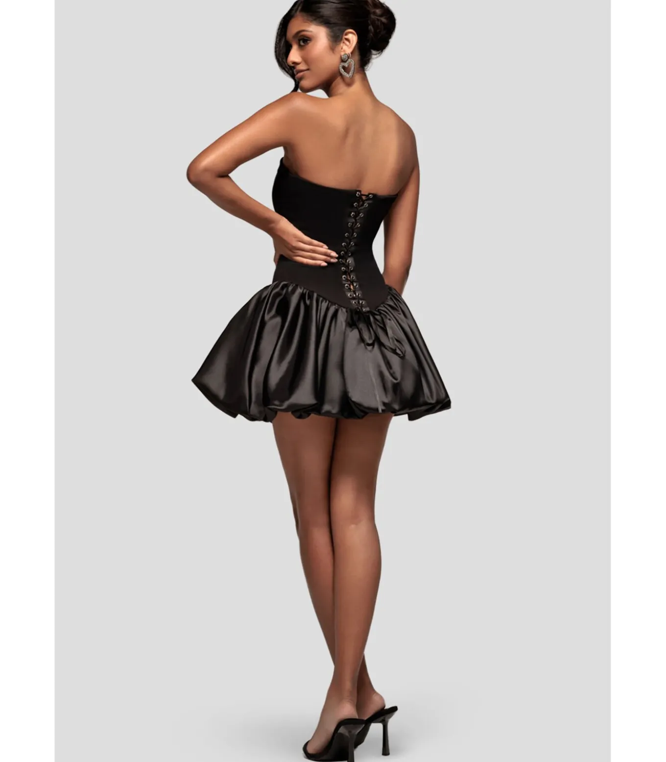 Mini-jurk “Corset Boobtube Babydoll Mini Dress”