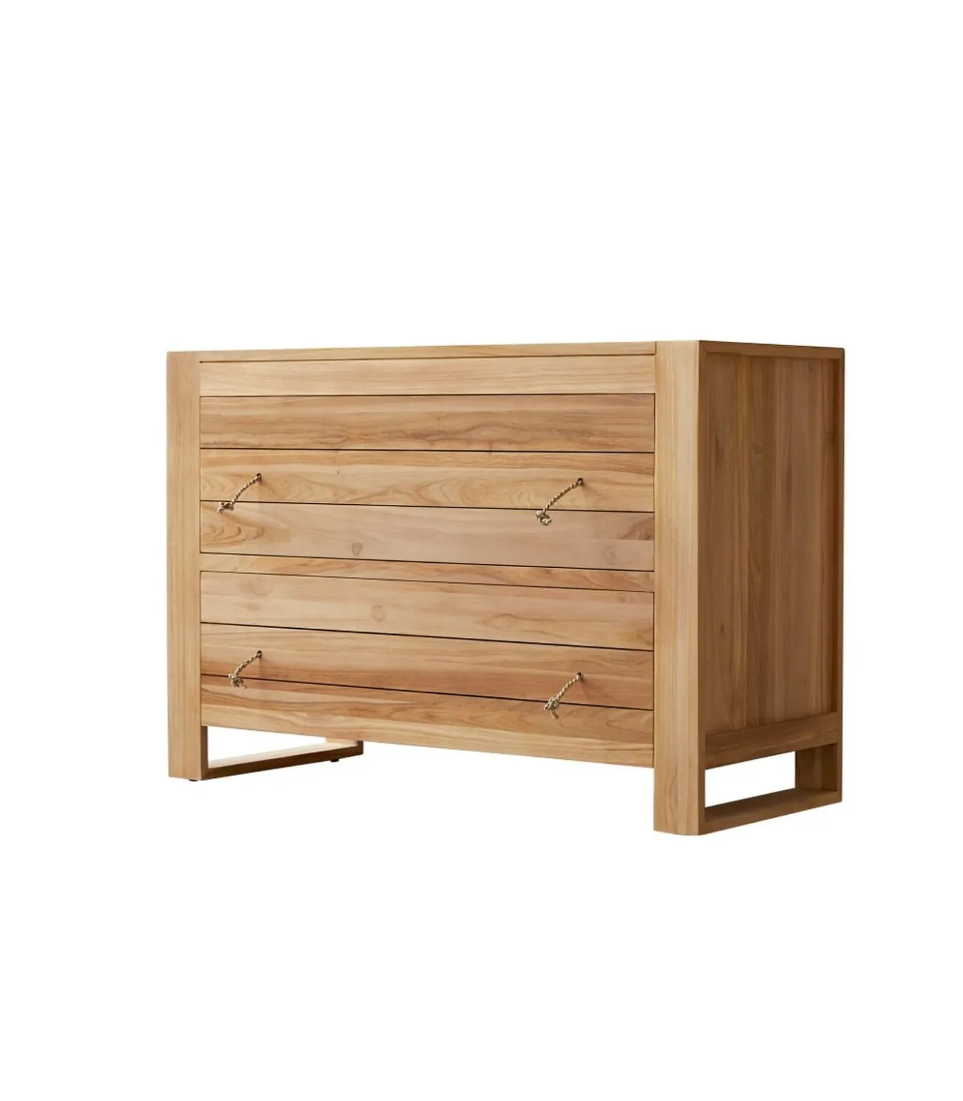 Minimalys - Massief teakhouten ladekast