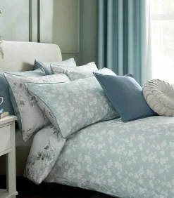 Mirabelle Pale Seaspray Dekbedovertrek