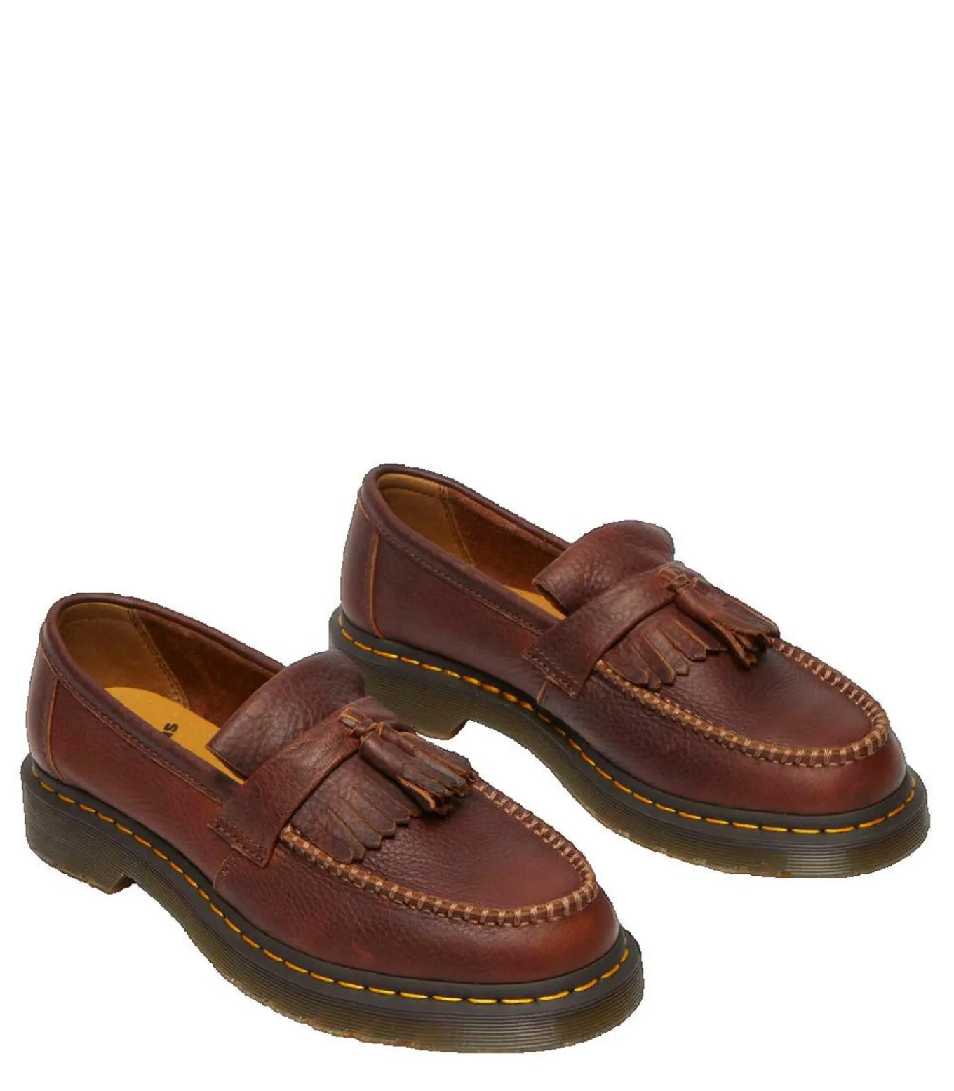 Mocassins Dr. Martens Adrian bruin leer