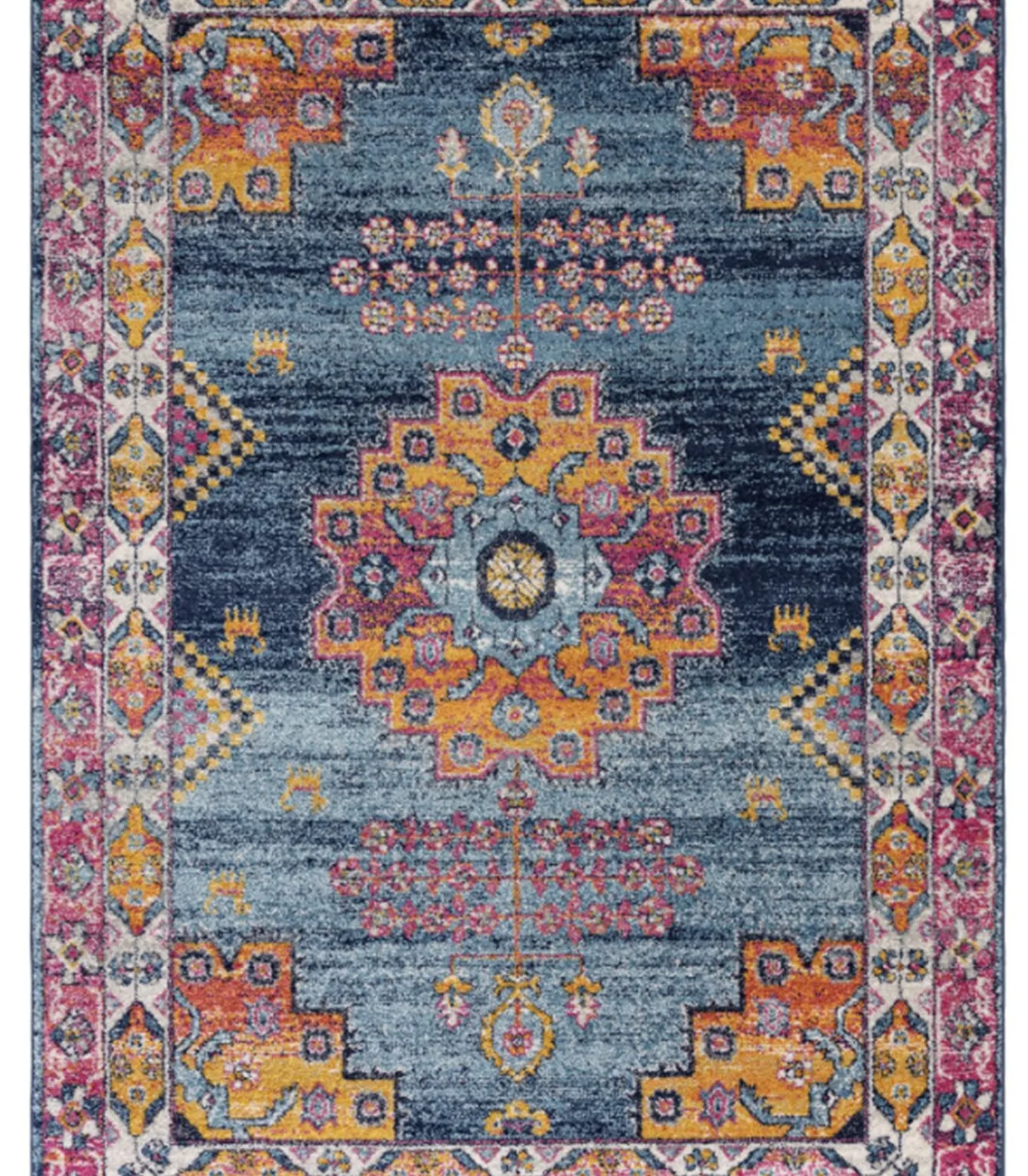 Modern platgeweven tapijt CROWN