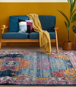 Modern platgeweven tapijt CROWN