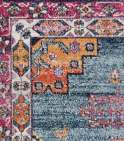 Modern platgeweven tapijt CROWN