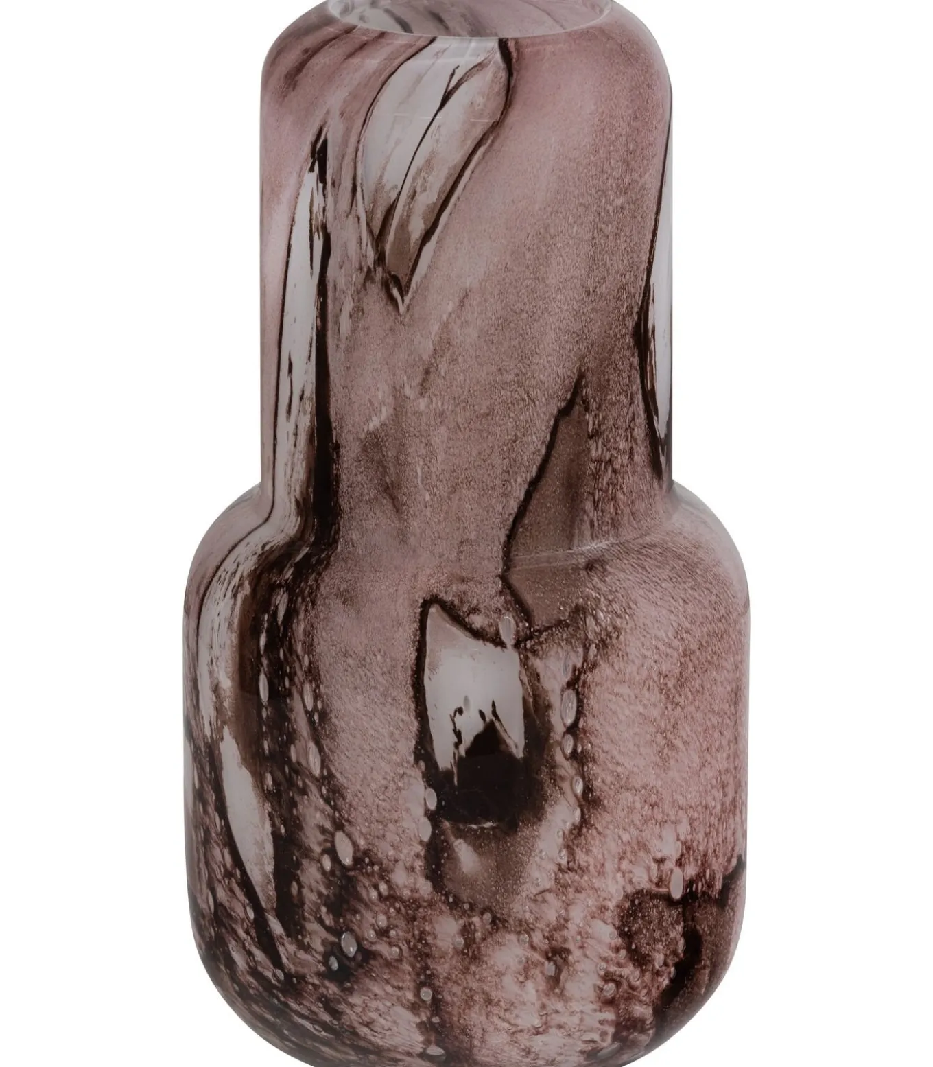 Monika Vaas - Handgevormd - Glas - Bruin - 36x16x16